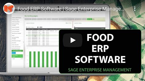 Food Manufacturing Erp Software Leverage Technologies