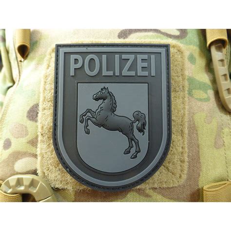 Jtg Functional Badge Patch Polizei Niedersachsen Blackops Jtg D