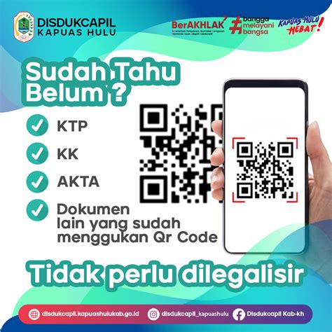 Dokumen Kependudukan Dengan QrCode Dan TTD Elektronik Tidak Perlu