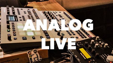 Elektron Analog MKII Techno Live Analog Four Rytm Heat YouTube