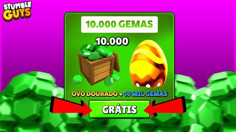 Novo Evento Pegue Mil Gemas Gr Tis No Stumble Guys Veja Como