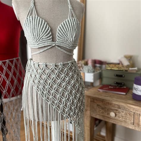 Fishnet Bikini Etsy