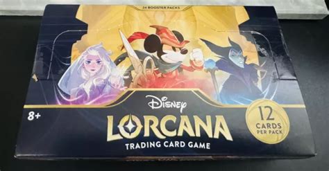 Ravensburger Disney Lorcana The First Chapter Tcg Booster Box Packs