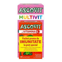 Ascovit Multivitamine Comprimate Masticabile Ascovit Mg Capsuni