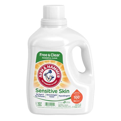 Buy Arm And Hammer Sensitive Skin Free And Clear 107 Loads Liquid Laundry