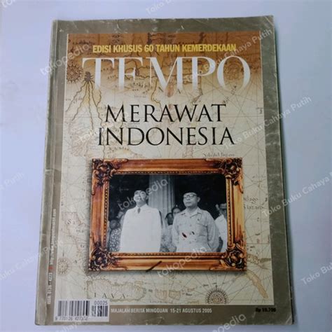 Jual Majalah Tempo Edisi Khusus 60 Tahun Kemerdekaan Agustus 2005