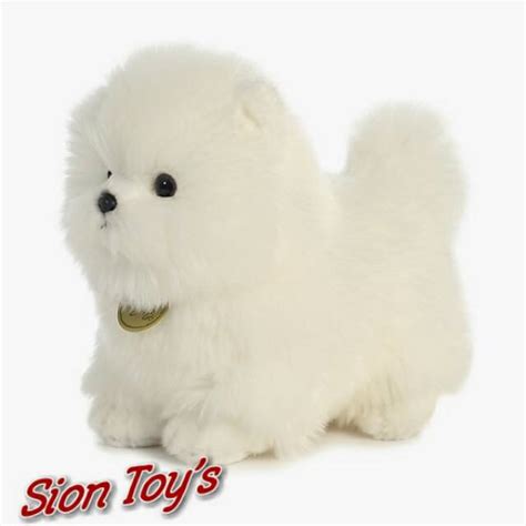 Jual Boneka Hewan Anjing Pom Mini Mini Pomeranian Dog Stuffed Animal