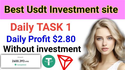 New Usdt Earning Site Usdt Mining Site Usdt Earning Platform 2023