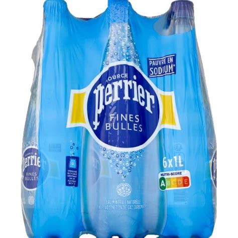 Perrier Eau minérale naturelle finement pétillante Monoprix fr