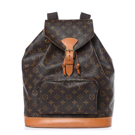 Louis Vuitton Monogram Montsouris Gm Backpack