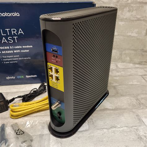 Motorola Mg8702 Docsis 3 1 Cable Modem Ac3200 Router Read Description