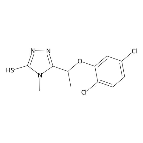 Buy 5 1 2 5 Dichlorophenoxy Ethyl 4 Methyl 4H 1 2 4 Triazole 3 Thiol