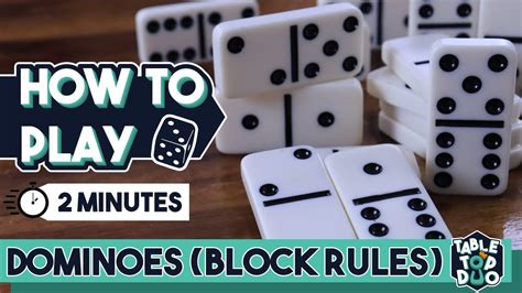 Learn How To Play Dominoes In Under 3 Minutes Unbelievable Results