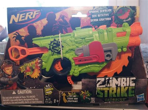 New W Box Nerf Zombie Strike Crosscut Gun Saw Nib 2082899066