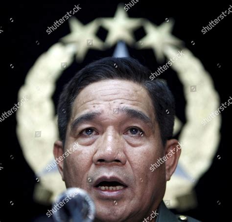 Armed Forces Chief General Hermogenes Esperon Editorial Stock Photo