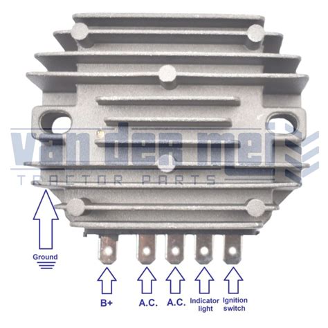 Spanningsregelaar Iseki Th Tm Yanmar F Fx Serie Mini Tractor