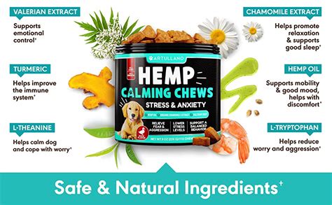 Calming Chews Artullano Pet Care