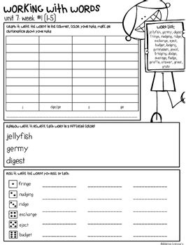 Ckla Skills Word Work Companion Rd Grade Unit By Alisha Teaches