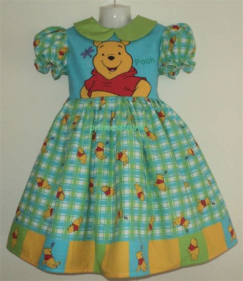 New Handmade Rare Disney Winnie The Pooh Dress Deluxe Custom Etsy