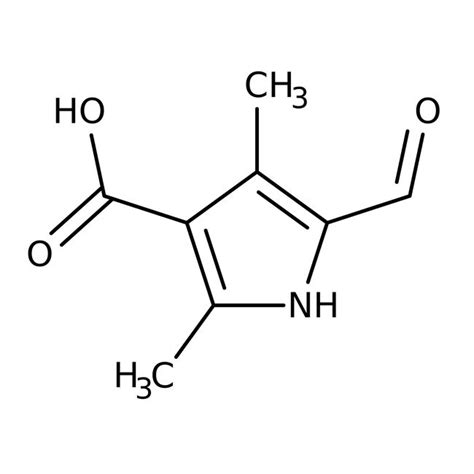 5 Formyl 2 4 dimethylpyrrol 3 carbonsäure 96 Thermo Scientific