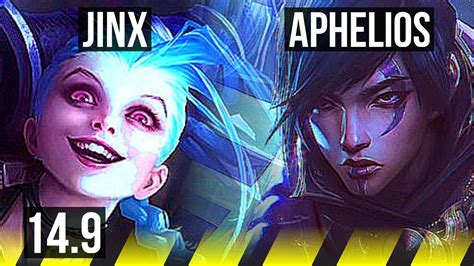 JINX Thresh Vs APHELIOS Karma ADC 8 1 0 1000 Games Godlike