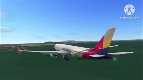 Asiana Flight 214 Crash Animation Rfs Youtube