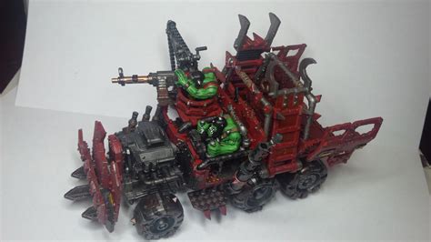 Wh40k Ork Trukk Commission By Detectivesparky On Deviantart