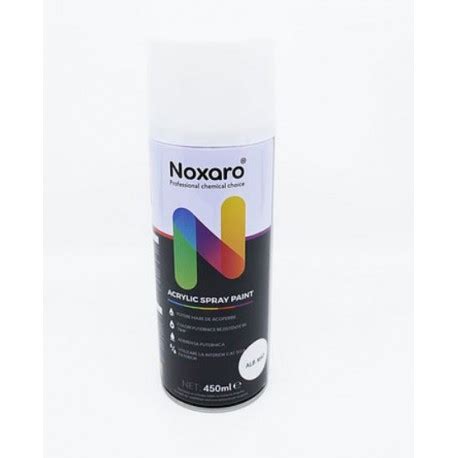 Vopsea Spray Alb Mat 450ml NOXARO NXVPS033 Piese Dacia Online