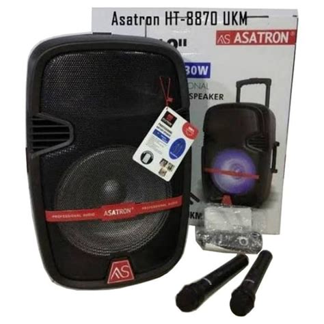 Jual Speaker Portable Asatron Ht Inch Shopee Indonesia