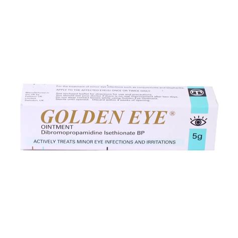 Golden Eye 015 Ww Eye Ointment 5g Chemist 4 U