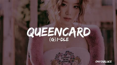 G I DLE Queencard Easy Lyrics YouTube