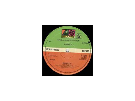 Boney M - Rasputin (12 inch Single) - Top Hat Records