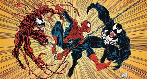 Spider Man Vs Venom Carnage Carnage Marvel Marvel Comics