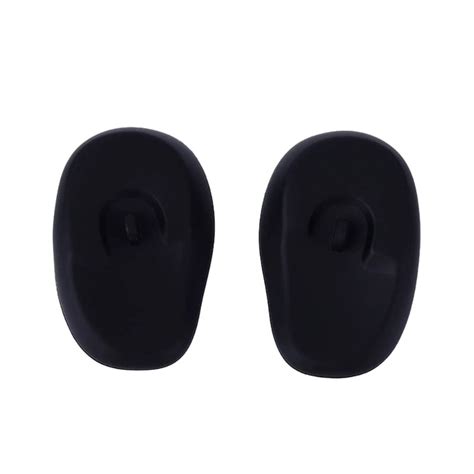 2pcs Waterproof Silicone Ear Covers For Hair Washing Protect Your Ears