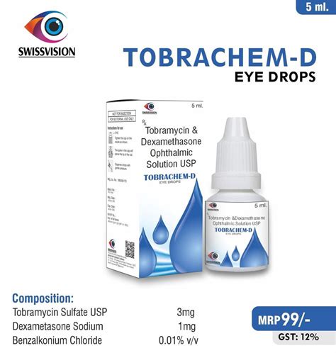 Tobramycin And Dexamethasone Eye Drop 5 Ml At ₹ 99 Piece In Panchkula