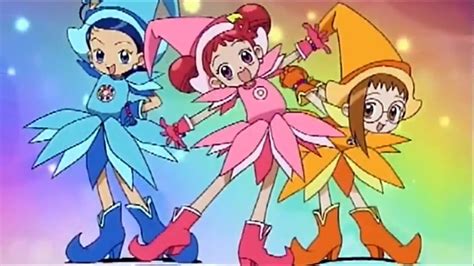 Ojamajo Doremi Carnival Tranformations Into Witches Full Hd 1080p Youtube