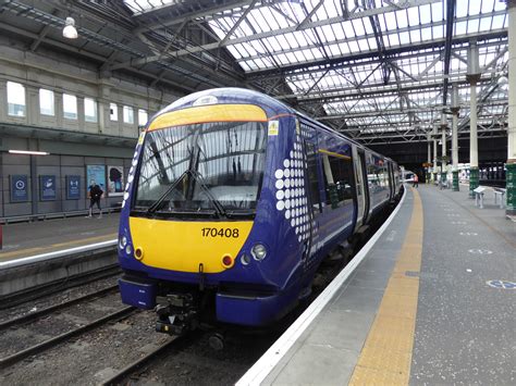 At Edinburgh Scotrail Class Turbostar Flickr