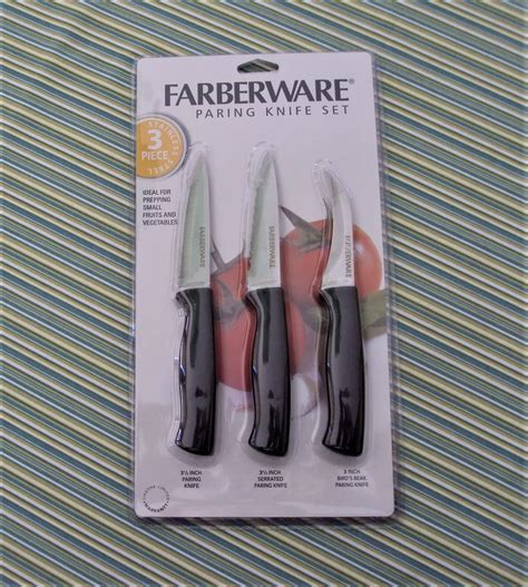 New Farberware 3 Paring Knives Set Paring India Ubuy