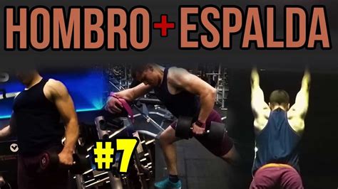 Rutina De Hombros Y Espalda Para Ganar Músculo En El Gym