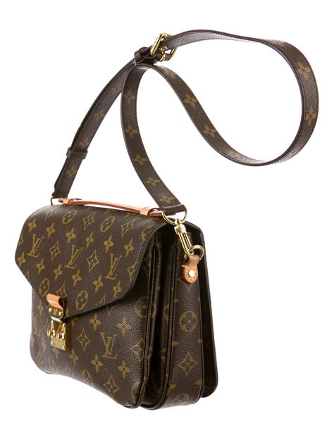 Louis Vuitton Monogram Pochette Métis Brown Shoulder Bags Handbags Lou34044 The Realreal