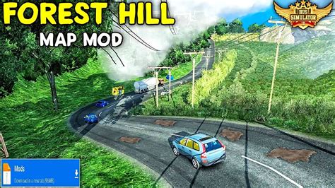 Map Mod Bussid Forest Hill Road Map Mod For Bus Simulator