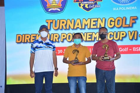 Direktur Polinema Cup Vi Golf Tournament Digelar Di Damai Indah Bsd