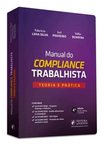 Manual Do Compliance Trabalhista Teoria E Prática 2023 MercadoLivre