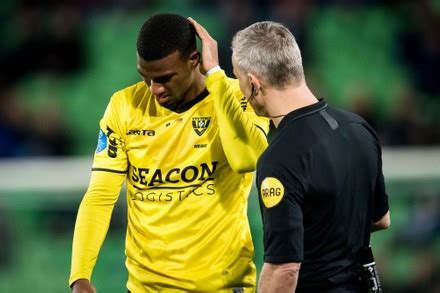 Haji Wright Vvvvenlo Referee Bjorn Kuipers Editorial Stock Photo