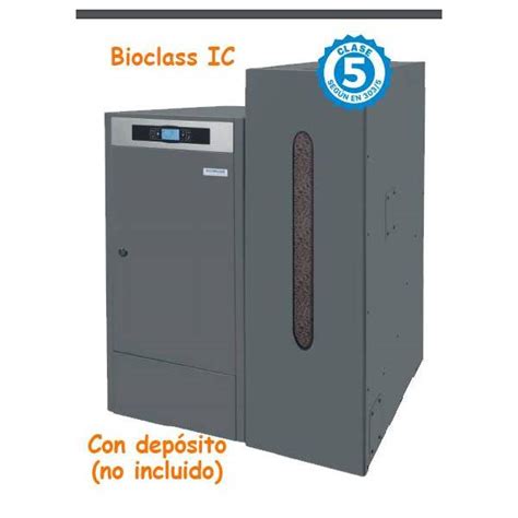 Calderas BioClass IC 25 KW De Pellets Con Conectividad WIFI DomusaTeknik