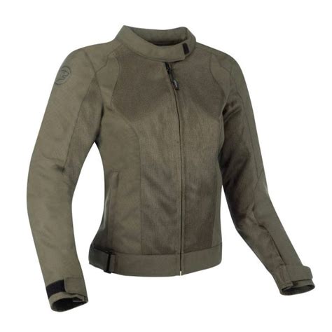 Blouson Moto Bering Lady Nelson Kaki Au Meilleur Prix ICasque