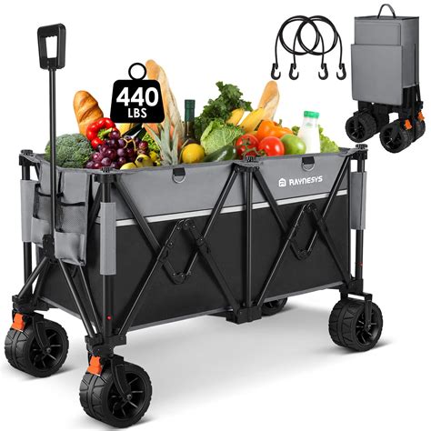 Buy Raynesys Folding Trolley On Wheels Kg Heavy Duty Festival