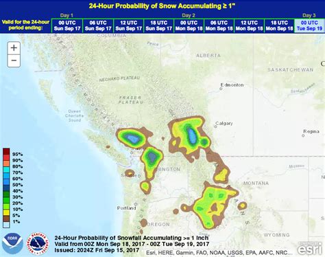 Snow Forecast 2024 Map Washington State Deni Nannie