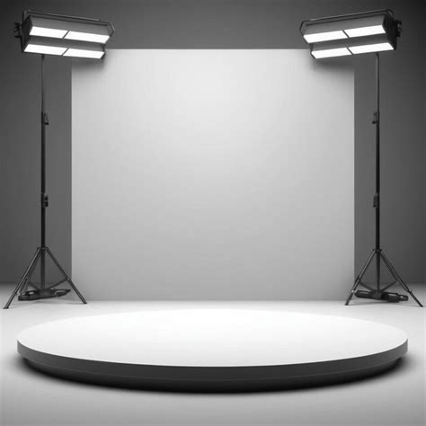 Premium Photo Spotlights Realistic Illustration With Warm Light