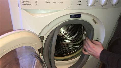 How To Replace A Door Seal On A Hotpointindesit Washing Machine